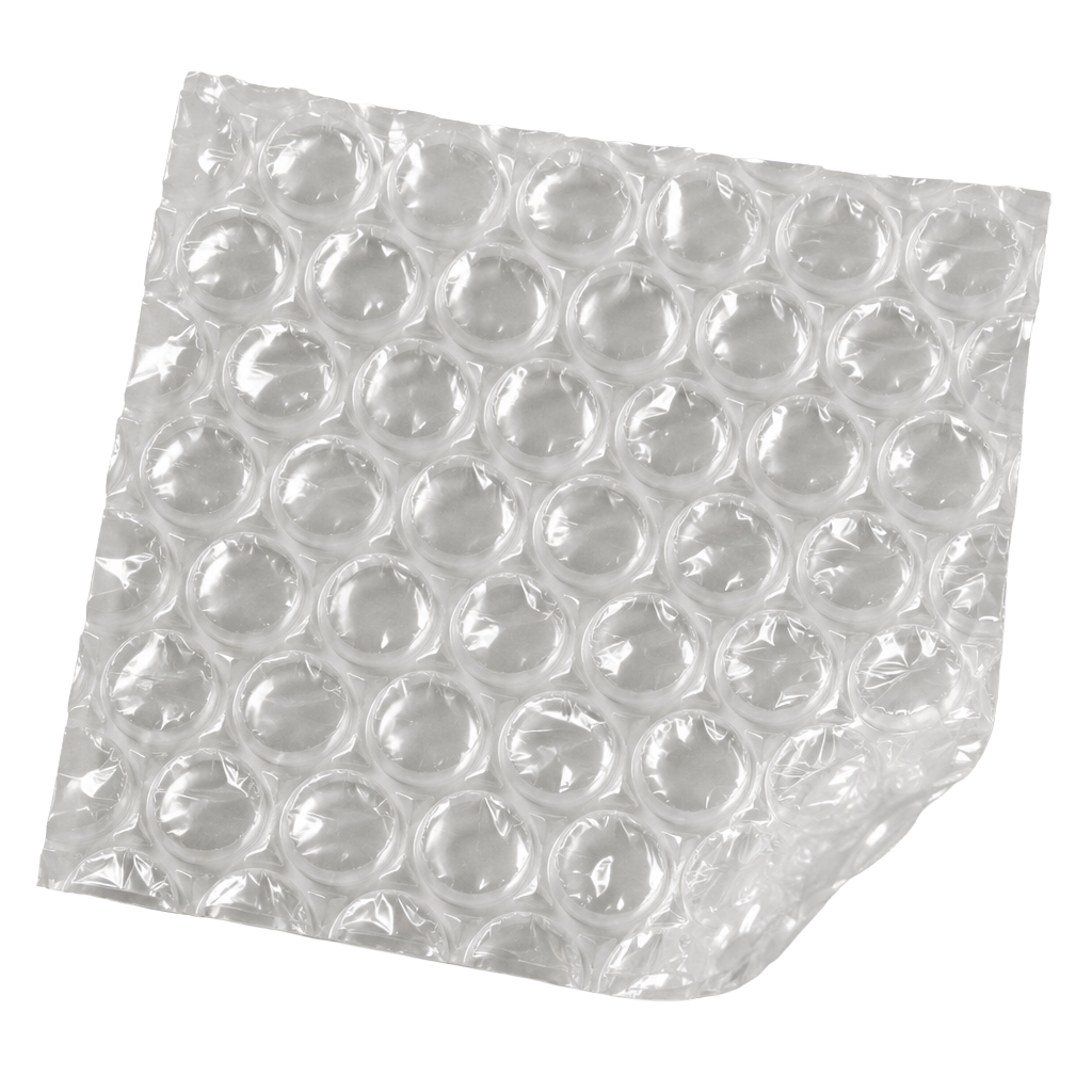 A sheet of bubble wrap